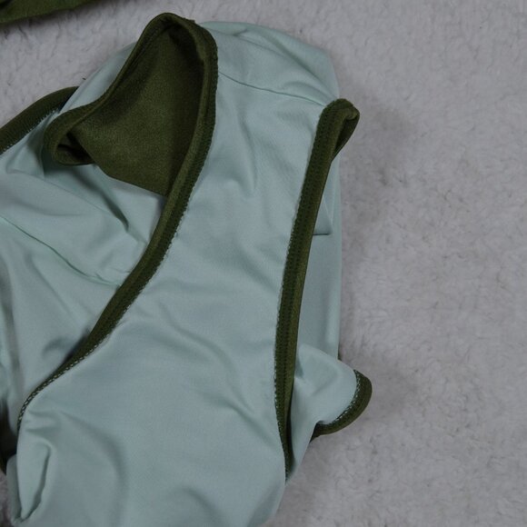 NWT Cupshe Sage Spark Green Bikini Set M - Picture 11 of 13